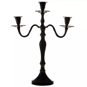 Black Metal Candelabra